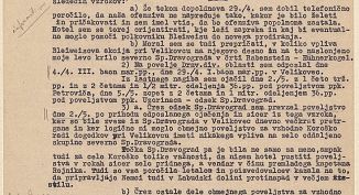 Odgovor Maistra generalu Smiljaniću o bojih ob izgubi Koroške maja 1919