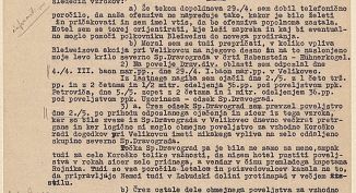 Odgovor Maistra generalu Smiljaniću o bojih ob izgubi Koroške maja 1919