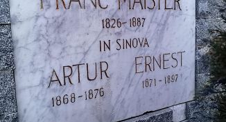 Nagrobnik Maistrovega očeta