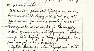 Maistrovo pismo založniku Lavoslavu Schwentnerju iz Przemyśla