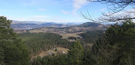 Pogled na Vrbsko jezero z Jerbeka