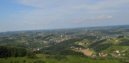 Slovenske gorice s Sv. Urbana