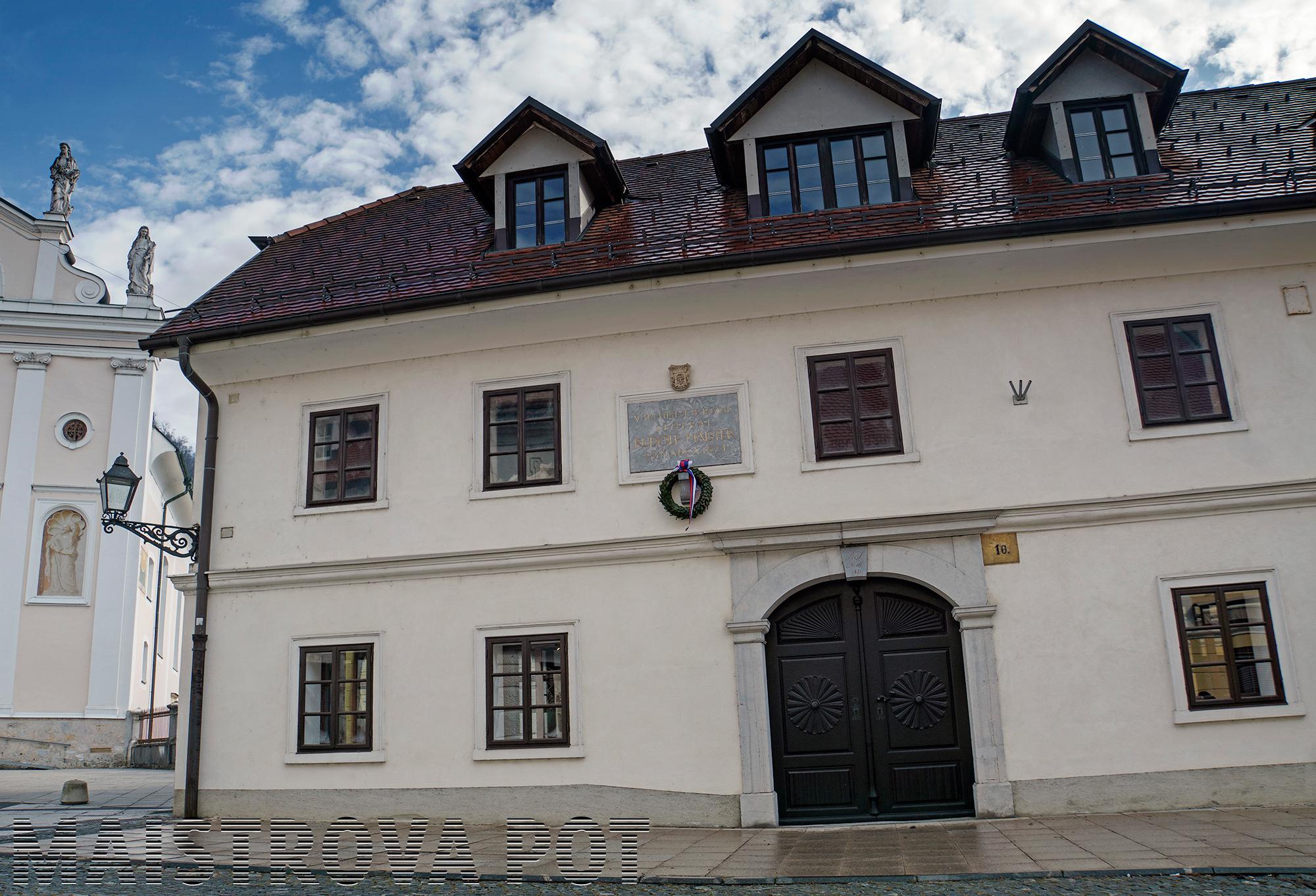 Rojstna hiša Rudolfa Maistra na Šutni 23