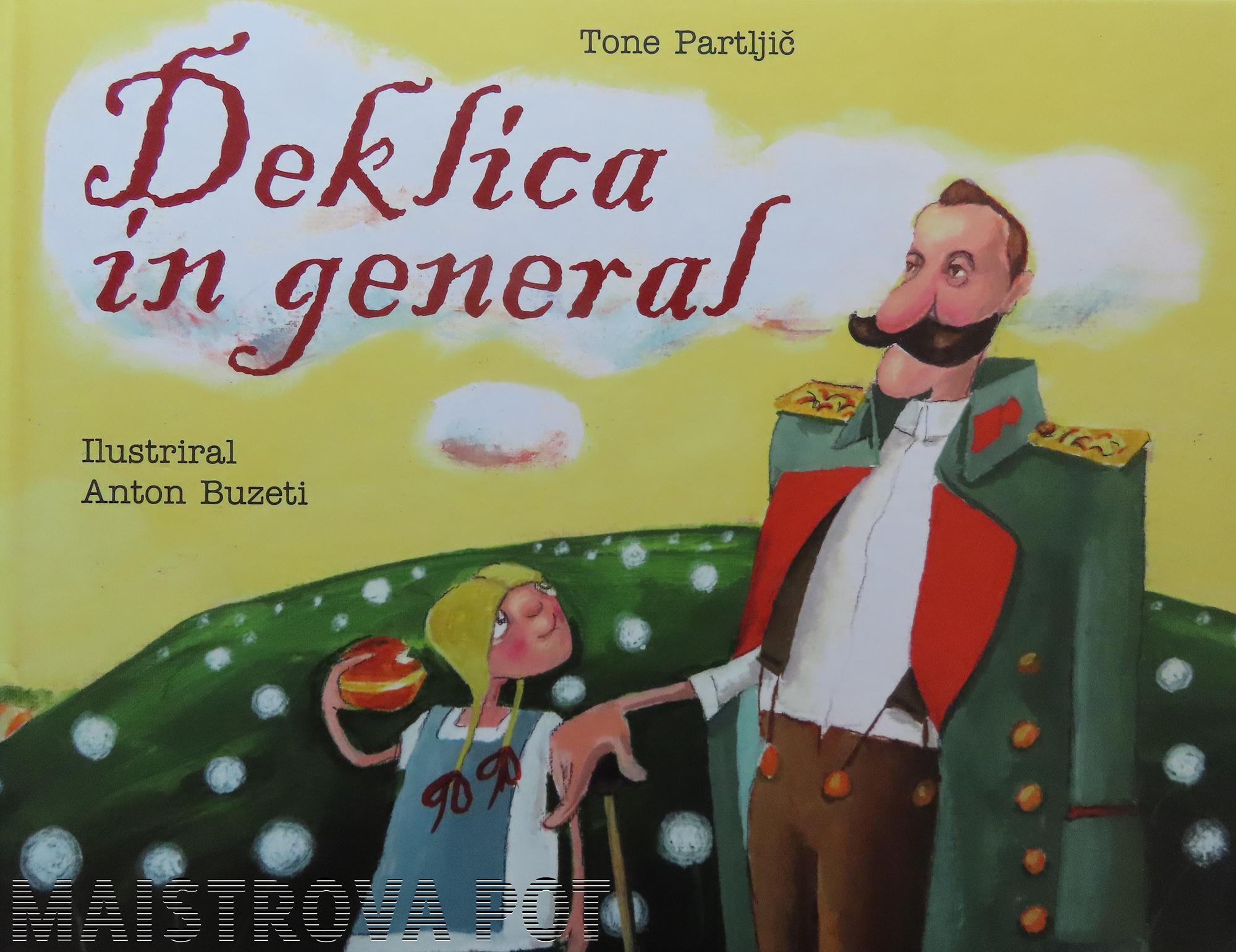 naslovnica knjige Deklica in general