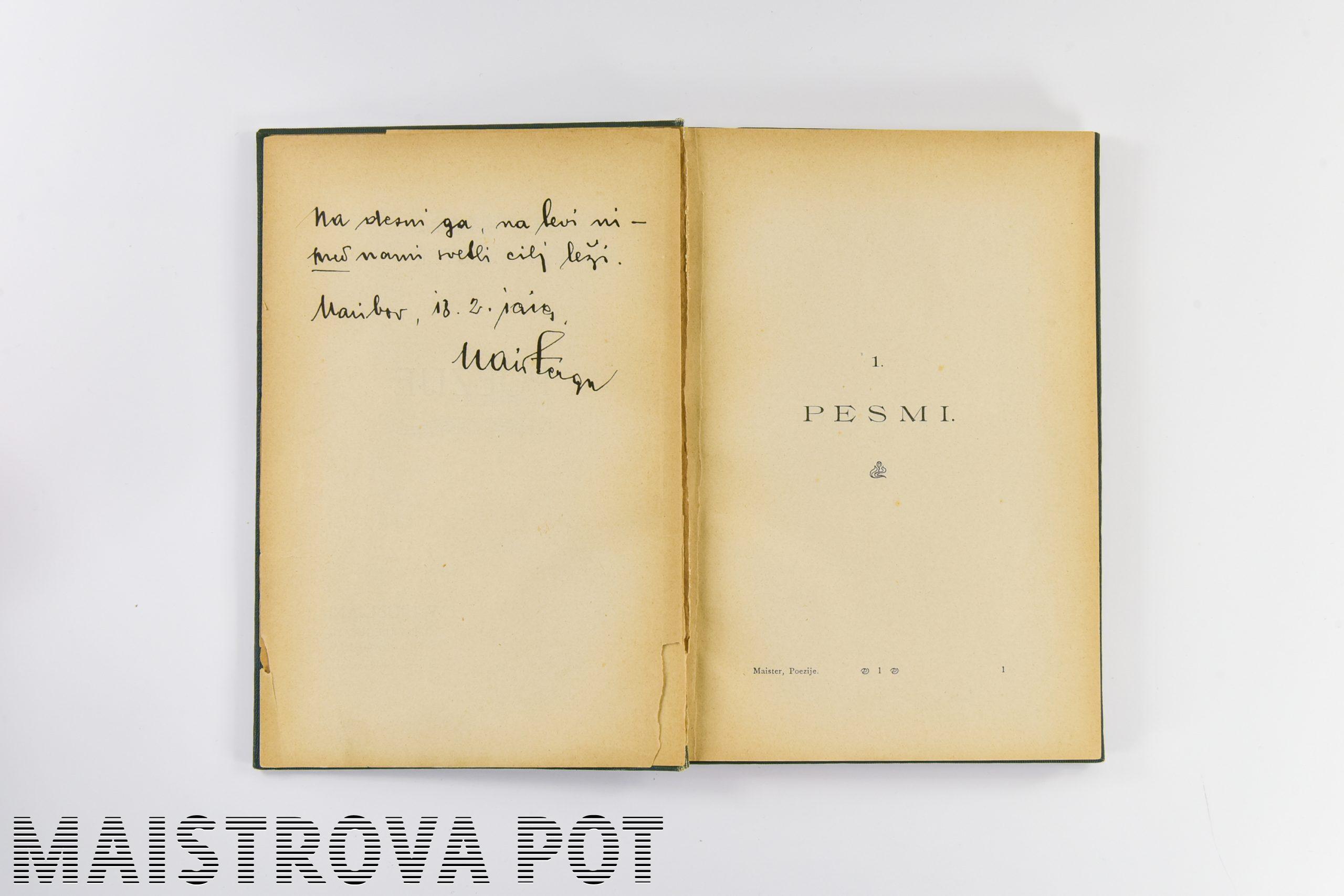 knjiga Rudolf Maister - Vojanov: Poezije