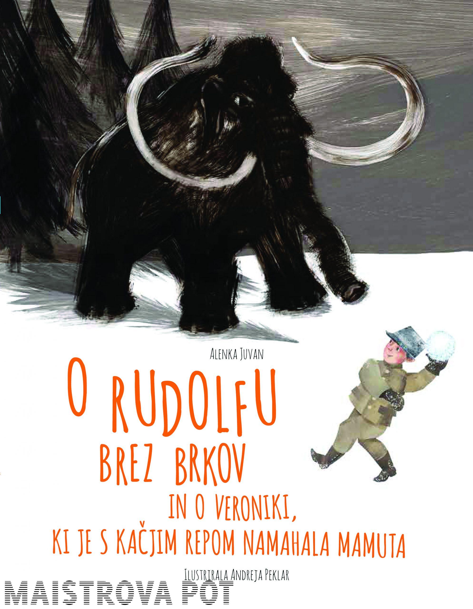 naslovnica knjige O Rudolfu brez brkov in Veroniki